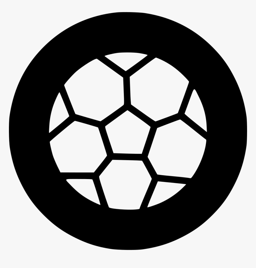 Football Soccer Ball Play - Football Ball Icon Png, Transparent Png, Free Download