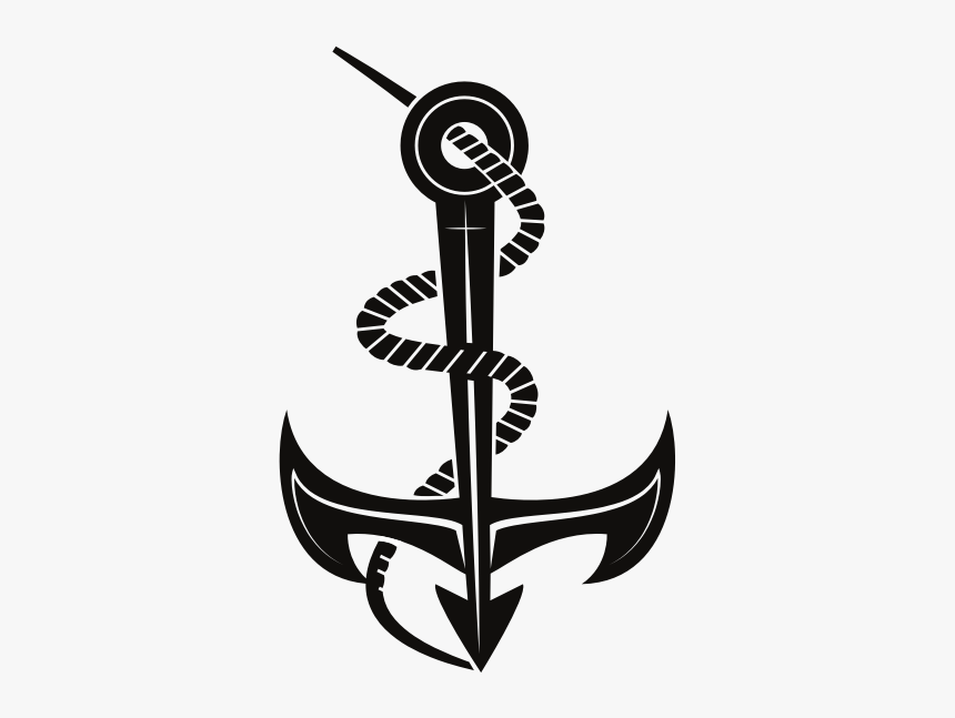 Anchor Silhouette Cut File - Public Domain, HD Png Download, Free Download