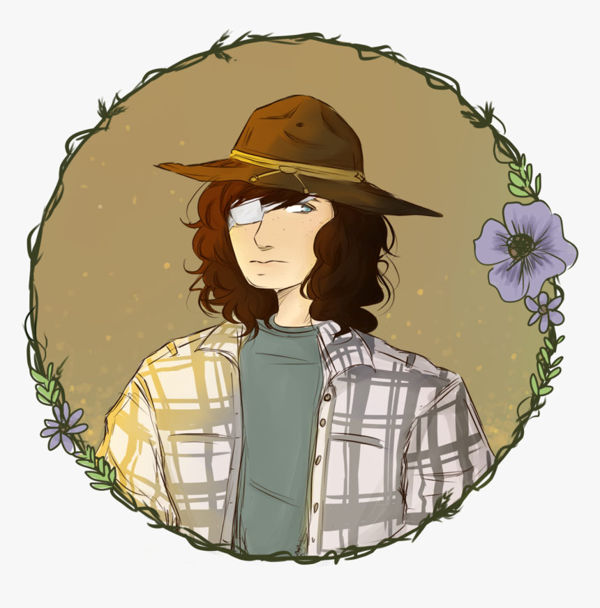 The Walking Dead Carl Grimes Carl Twd Twd Amcthewalkingdead - Illustration, HD Png Download, Free Download