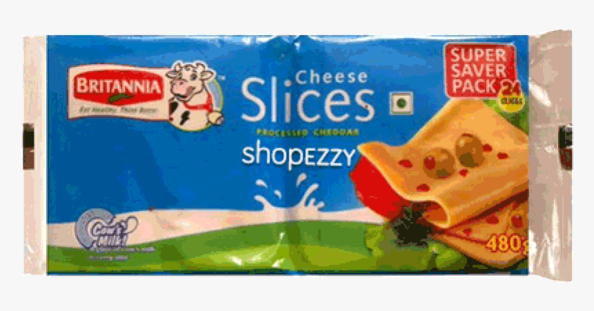 Britannia Cheese Slices 480gm, HD Png Download, Free Download