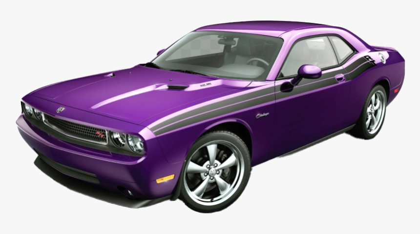 Dodge Challenger Png Free Download - 2020 Dodge Challenger Purple, Transparent Png, Free Download