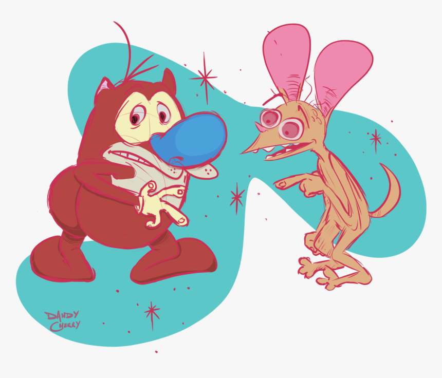 Ren&amp - Stimpy - Cartoon, HD Png Download, Free Download