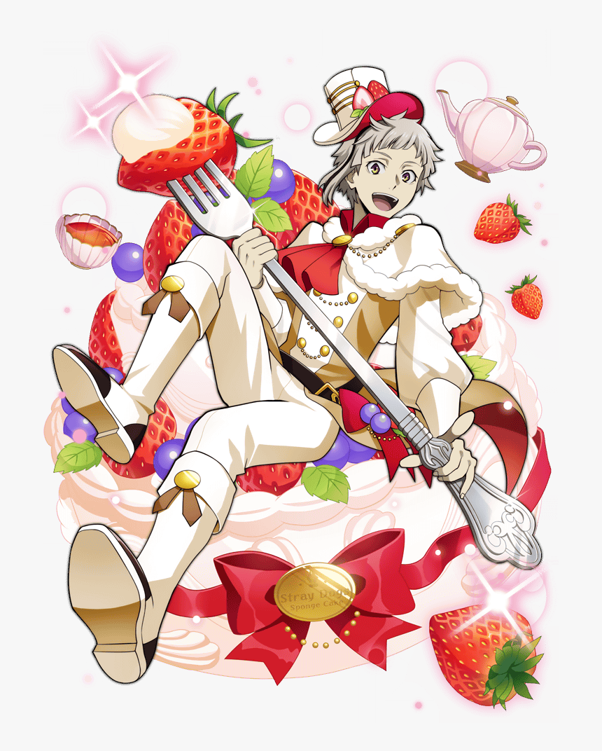 Bungo Stray Dogs - Atsushi Strawberry, HD Png Download, Free Download