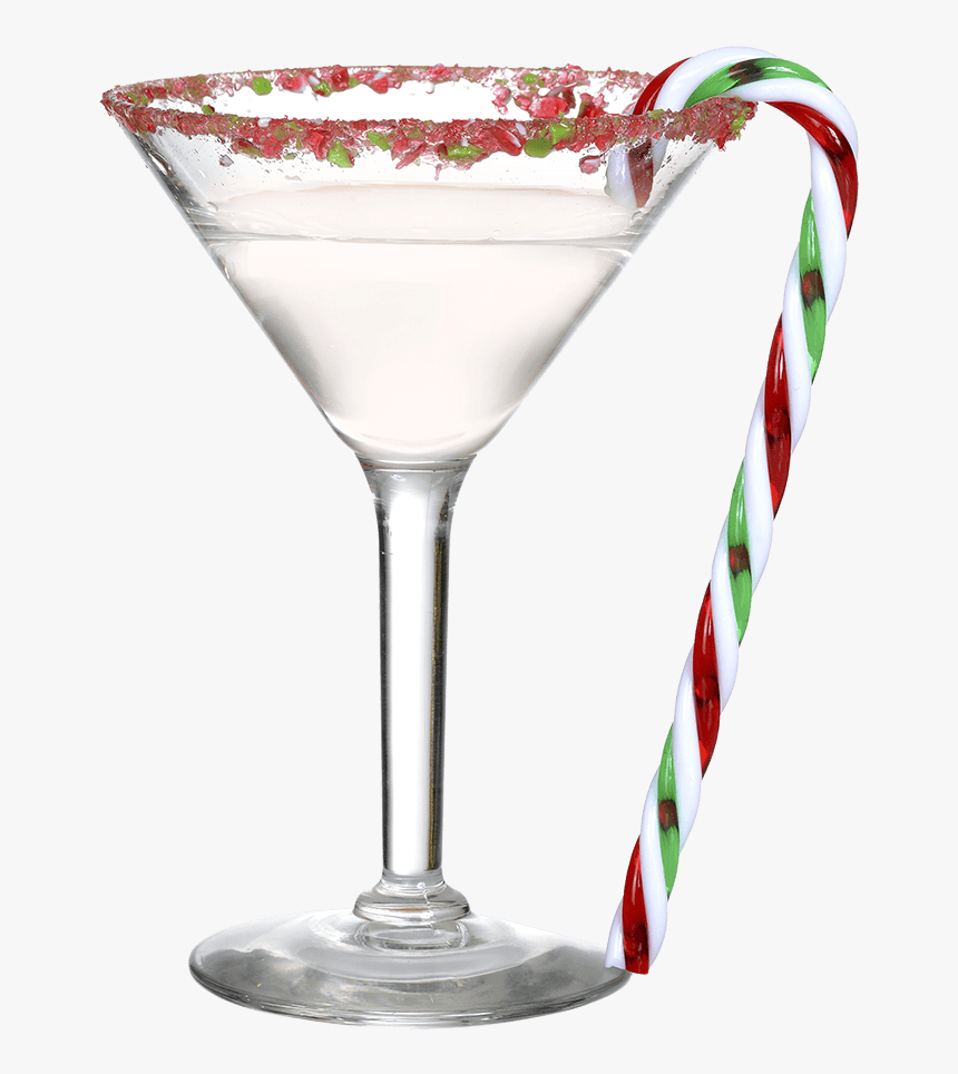 Candy Cane Martini Transparent Background, HD Png Download, Free Download