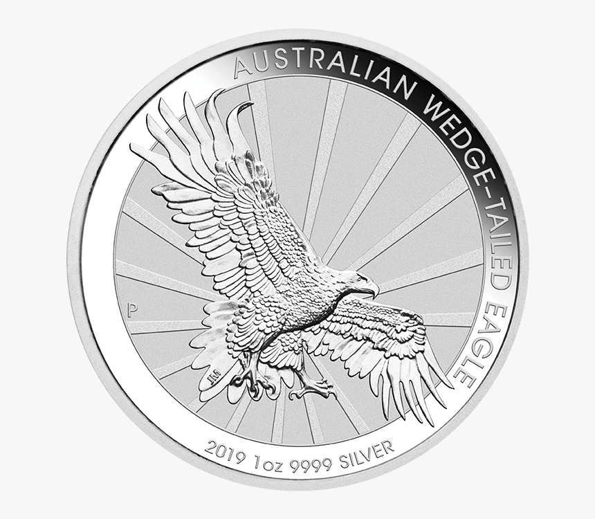 2019 1 Oz Australia Wedge Tailed Eagle - Australian Wedge Tailed Eagle 2019 Coins, HD Png Download, Free Download