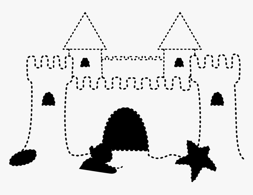 Sand Castle Clip Art, HD Png Download, Free Download