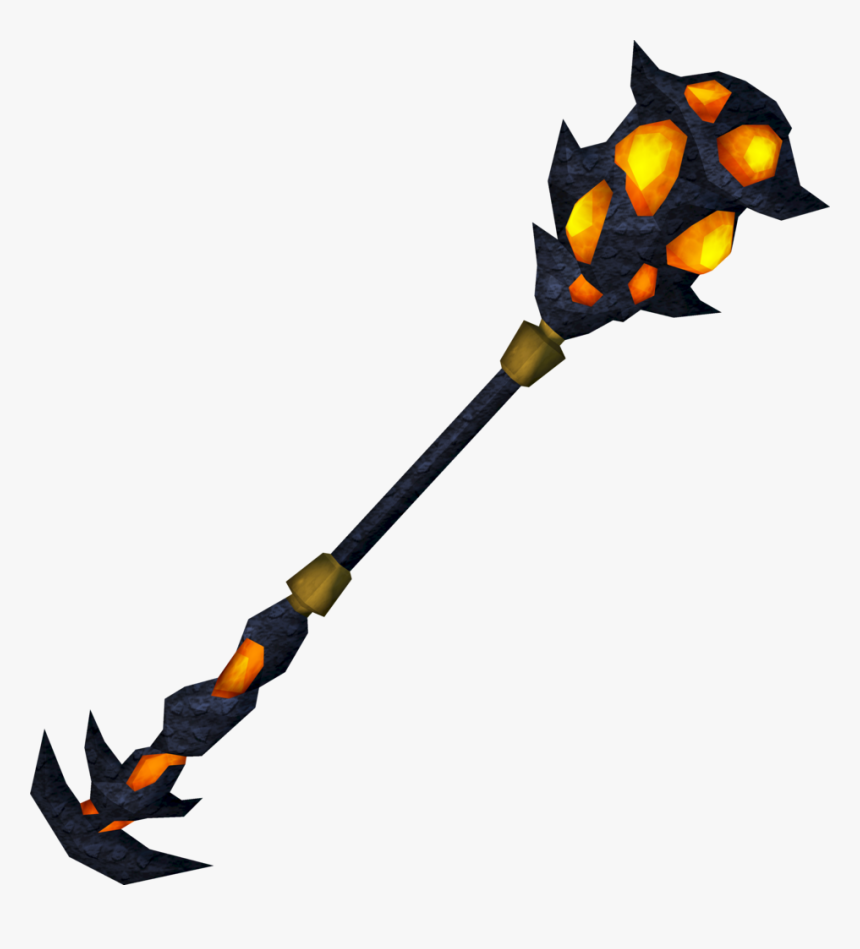 A Mystic Lava Staff Is The Second Most Powerful Lava, HD Png Download ...