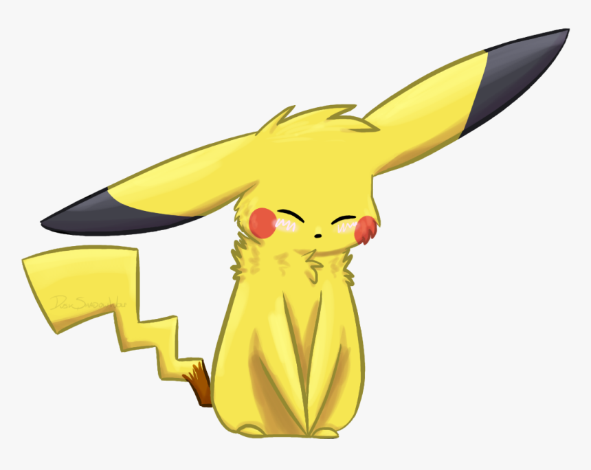 Pikachu Blushing - Blushing, HD Png Download, Free Download