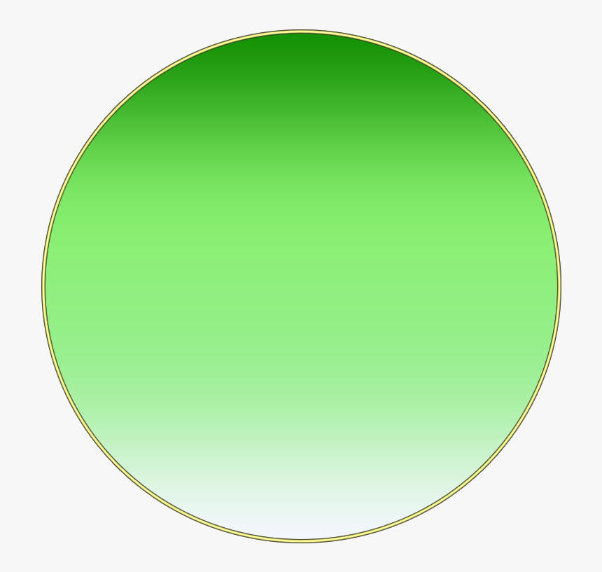 Fourth Circle In Gradient Green In Circle Of Life Graphics - Green Circle Gradient Png, Transparent Png, Free Download