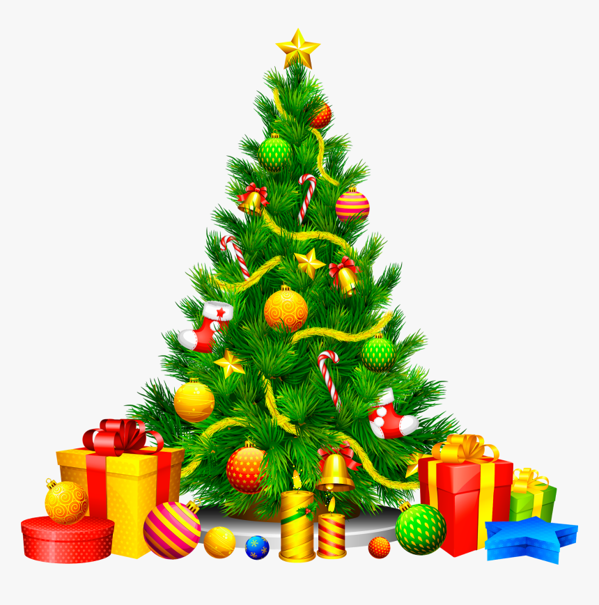 Transparent Background Christmas Tree Png, Png Download, Free Download