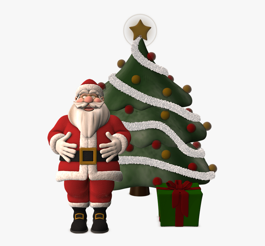 Papá Noel Arbol De Navidad - Merry Christmas Real Estate, HD Png Download, Free Download