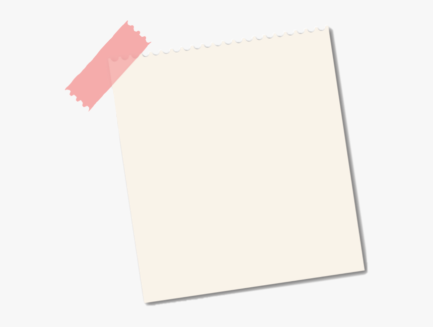 #note #paper #tape #pinktape #letter #edits #background - Transparent Background Note Paper Png, Png Download, Free Download