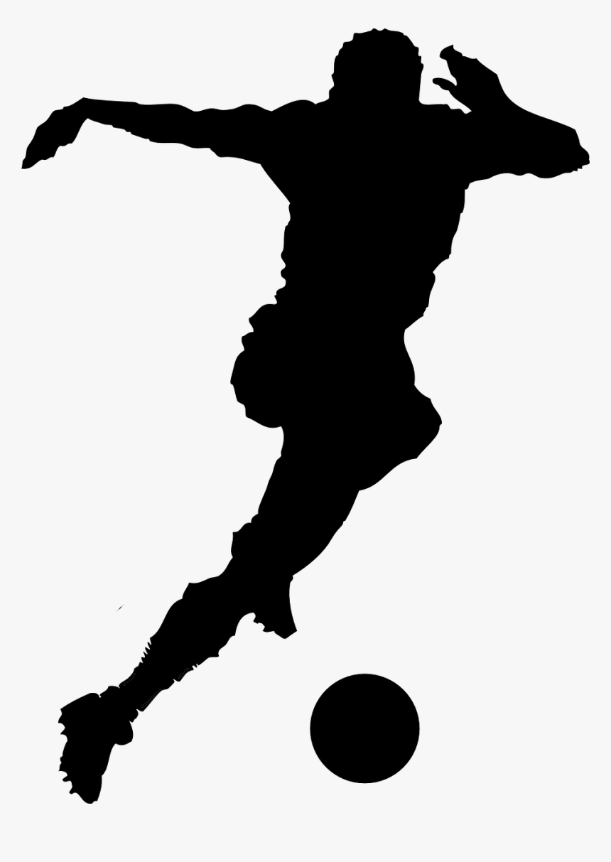 Soccer Black And White, HD Png Download, Free Download