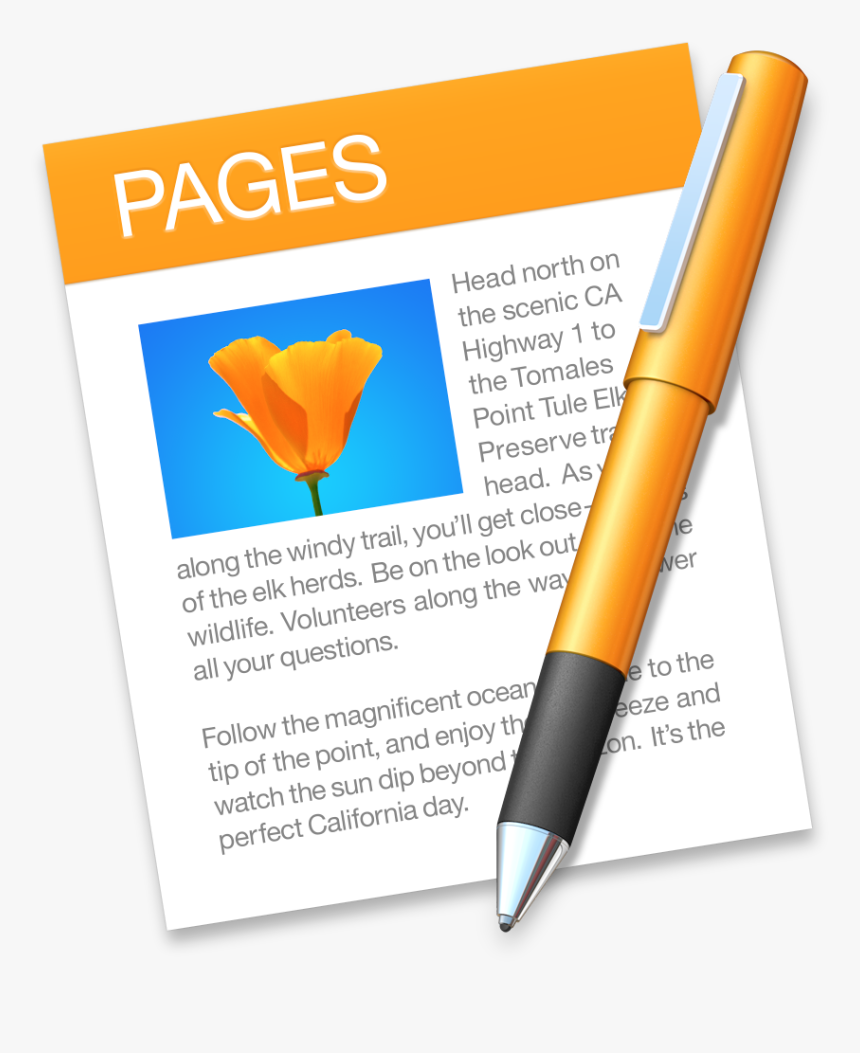 Mac Pages Icon, HD Png Download, Free Download