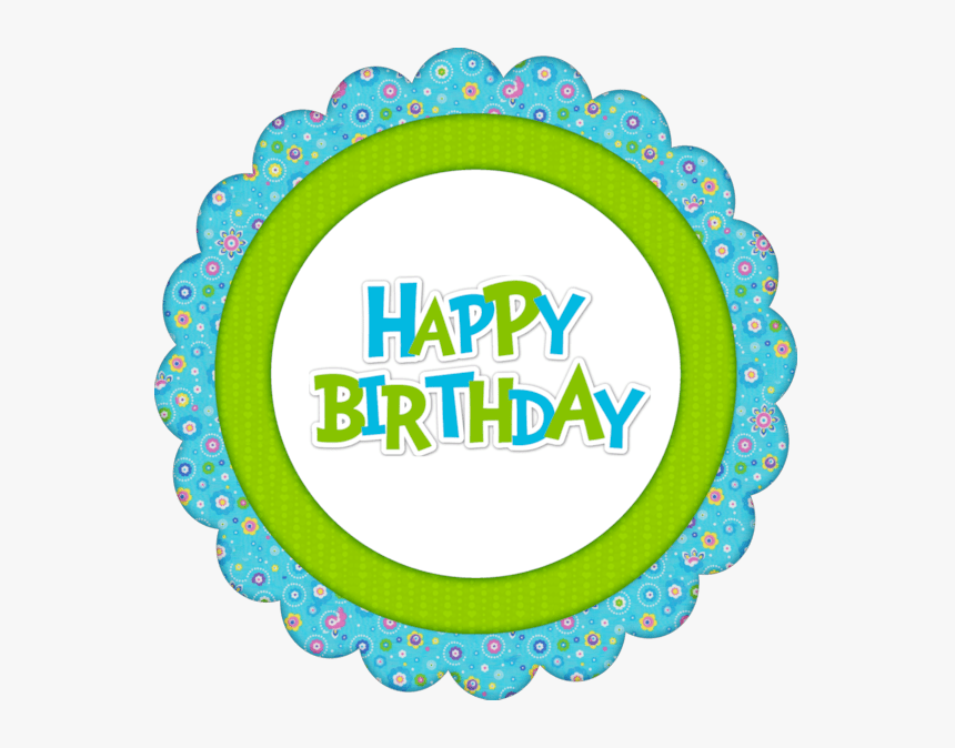 Birthday Cupcake Topper Template HD Png Download Kindpng