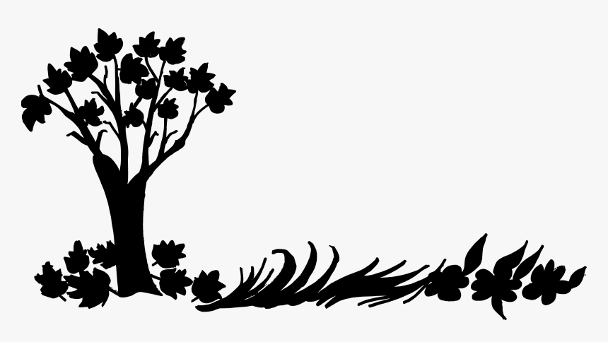 Flower Silhouette Background Png, Transparent Png, Free Download