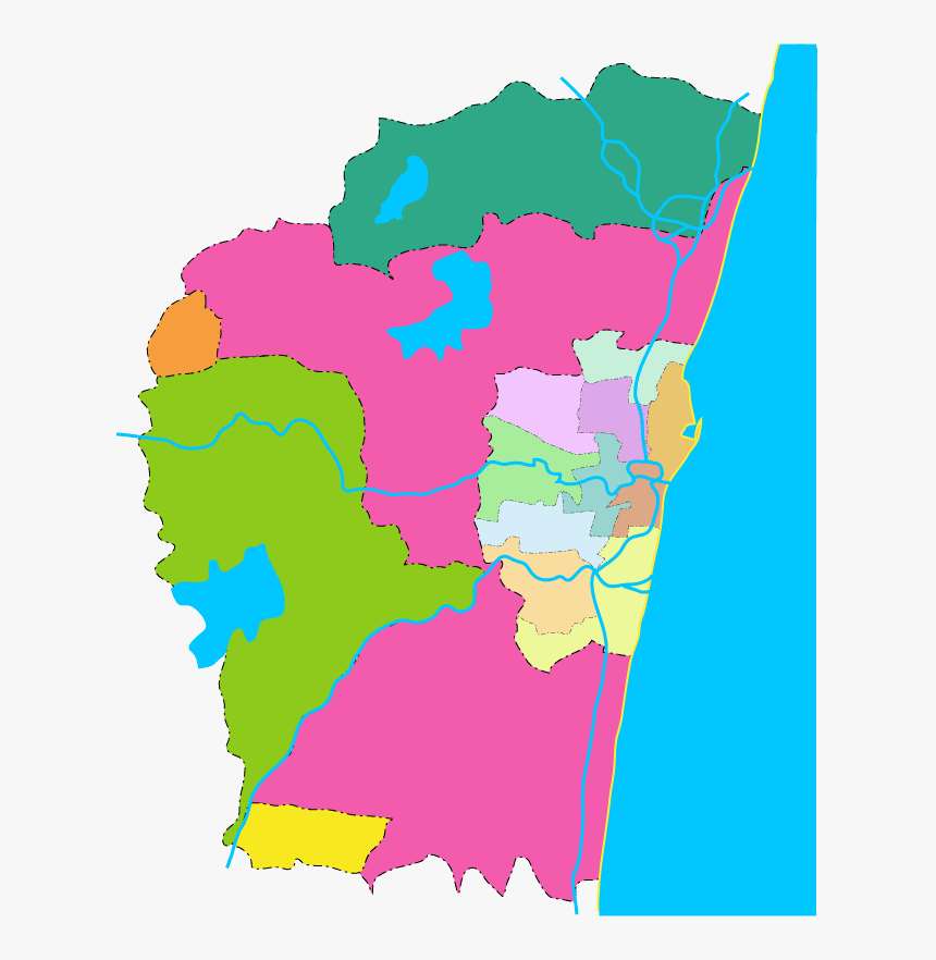 us map with time zones printable outline chennai city map hd png download kindpng