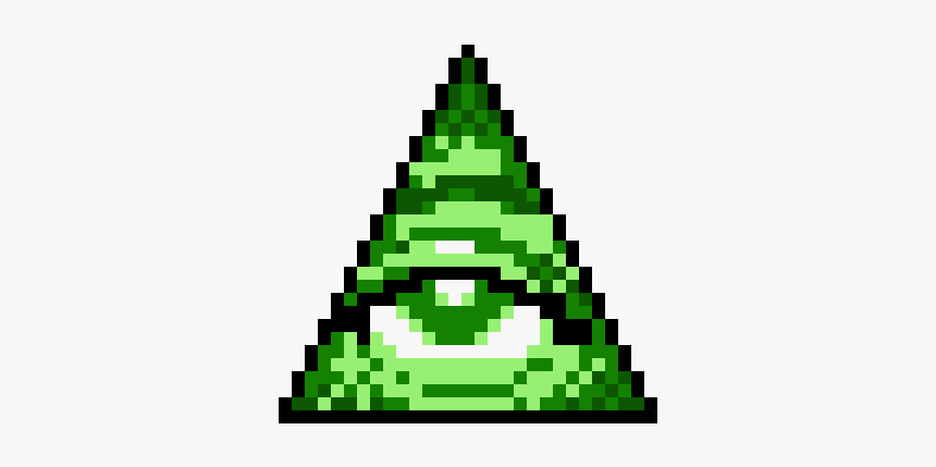 Pixel Art Illuminati, HD Png Download, Free Download