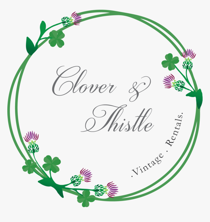 Cloverthistle - Thistle And Clover Logo, HD Png Download, Free Download