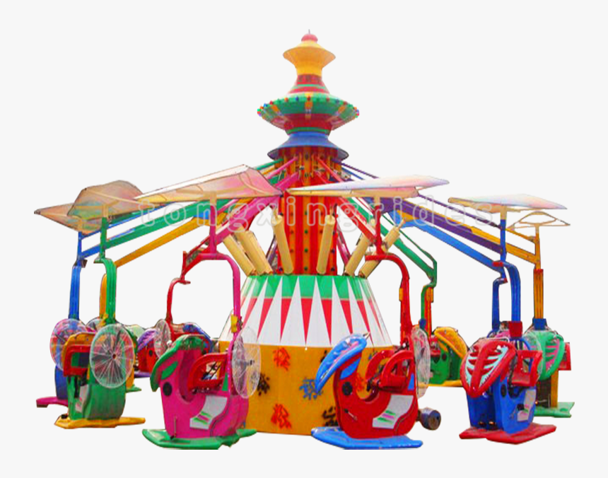 Amusement Roller Coaster Rotating Children Rides Magic - Children Rides, HD Png Download, Free Download