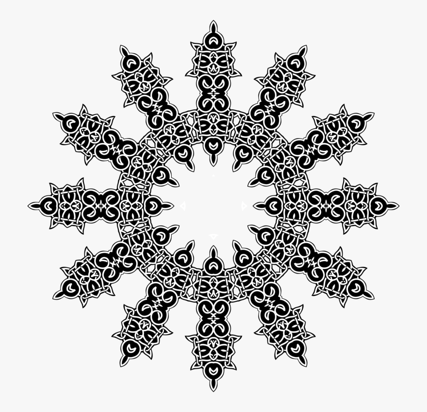 Visual Arts,flower,symmetry - Draw A Little Star, HD Png Download, Free Download