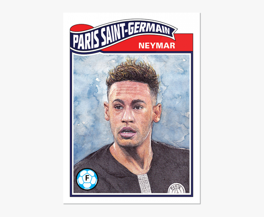 Topps Ucl Living Set Card - Neymar, HD Png Download, Free Download