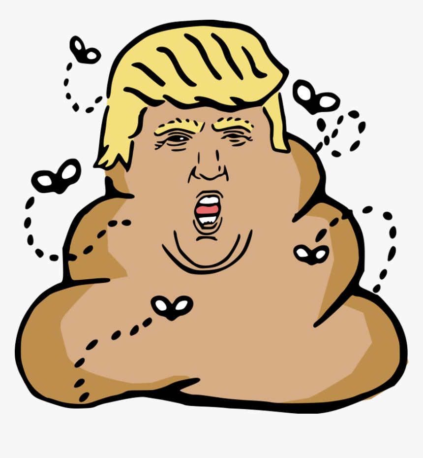 Trump Clipart Cartoon - Trump Dump, HD Png Download, Free Download