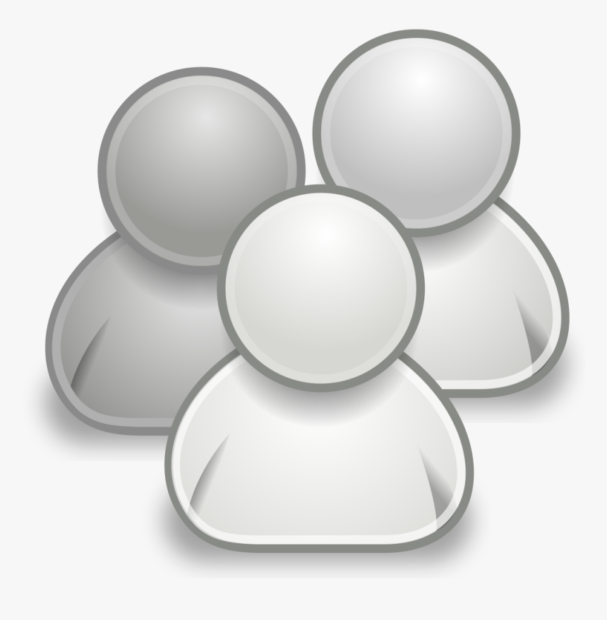 Grey People Icon Png, Transparent Png, Free Download