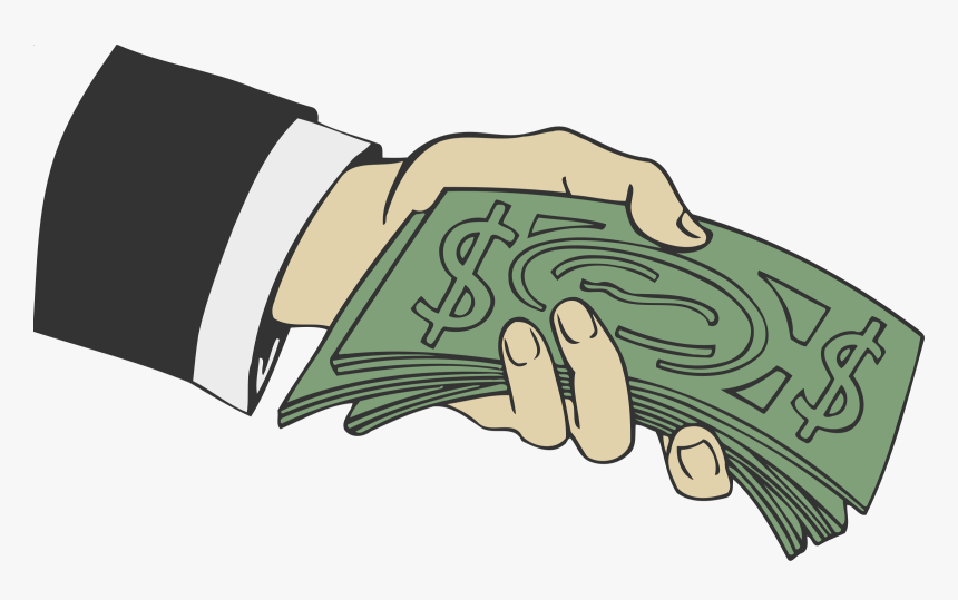 Hand Offering Money Icons Png Hand With Money Cartoon Png