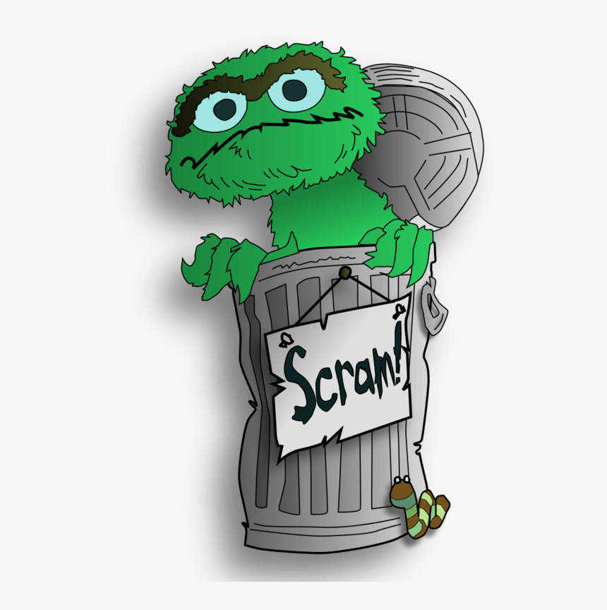 Oscar The Grouch Wallpapers - Oscar The Grouch Deviantart, HD Png Download, Free Download