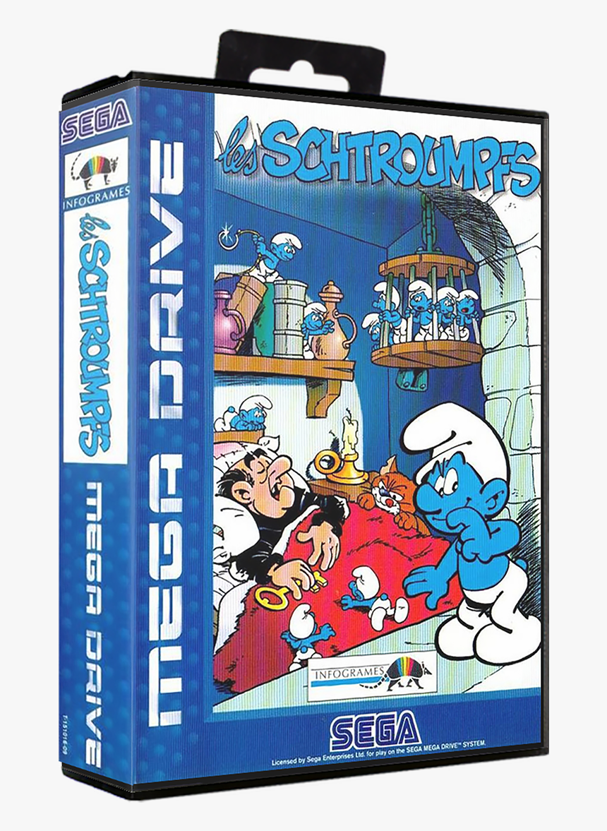 Smurfs Sega Mega Drive, HD Png Download, Free Download