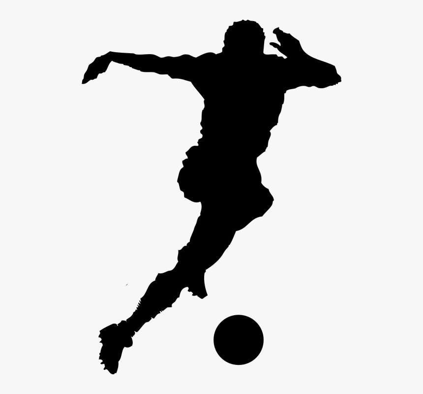 Transparent Football Vector Png - Soccer Black And White, Png Download, Free Download