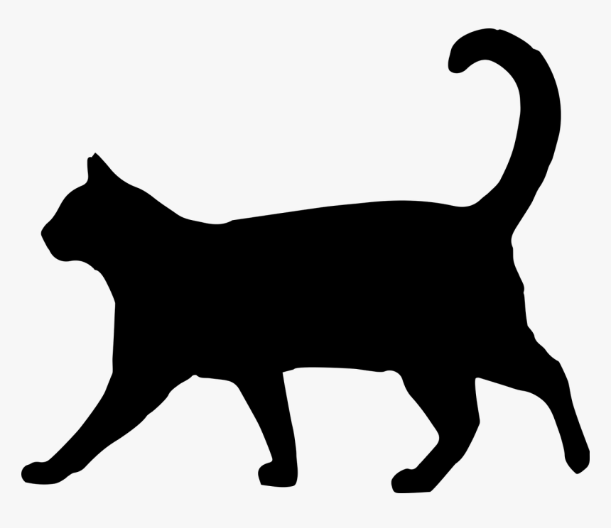 Black Cat Silhouette Clip Art 101 Clip Art - Black Cat ...