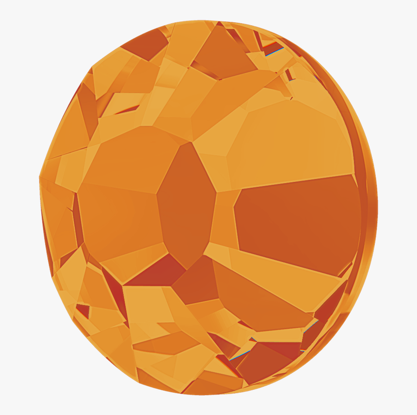 Pedra Strass Laranja Png, Transparent Png, Free Download