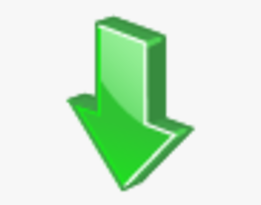 3d Arrow Down Icon Png, Transparent Png, Free Download