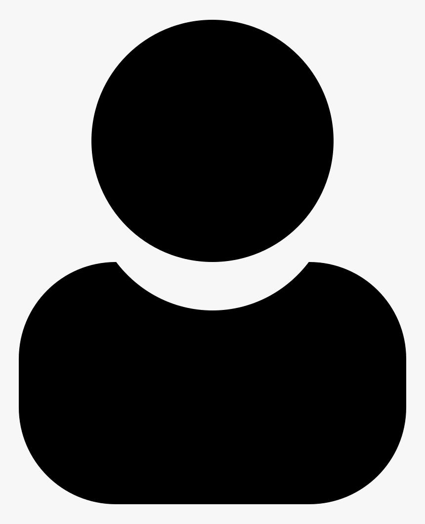 Crm User - Black Head Png, Transparent Png, Free Download