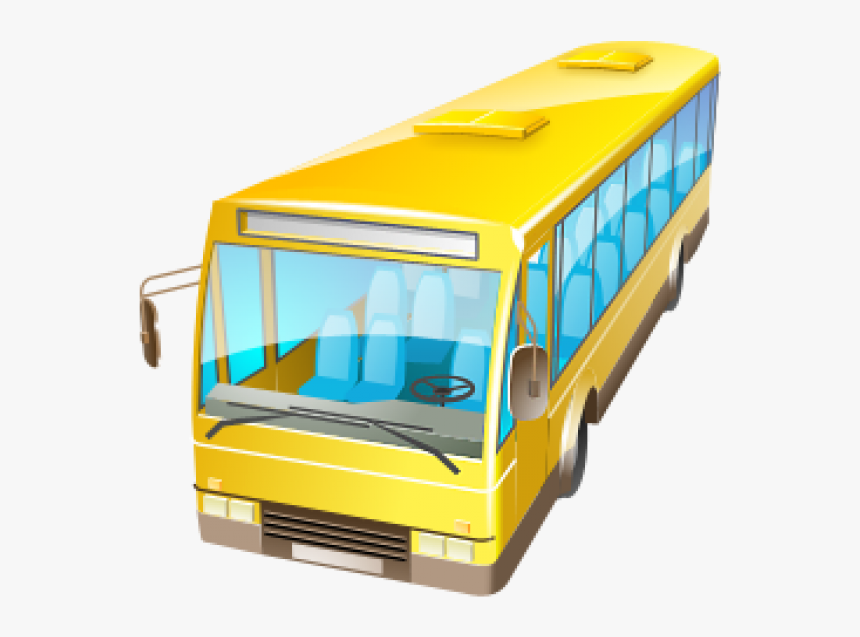 Clip Art Bus Png - Bus Icon, Transparent Png, Free Download