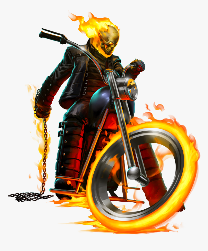Ghost Rider Skull Vector Images (84)
