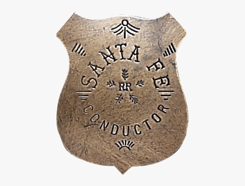 Santa Fe Conductor Badge - Christian Cross, HD Png Download, Free Download