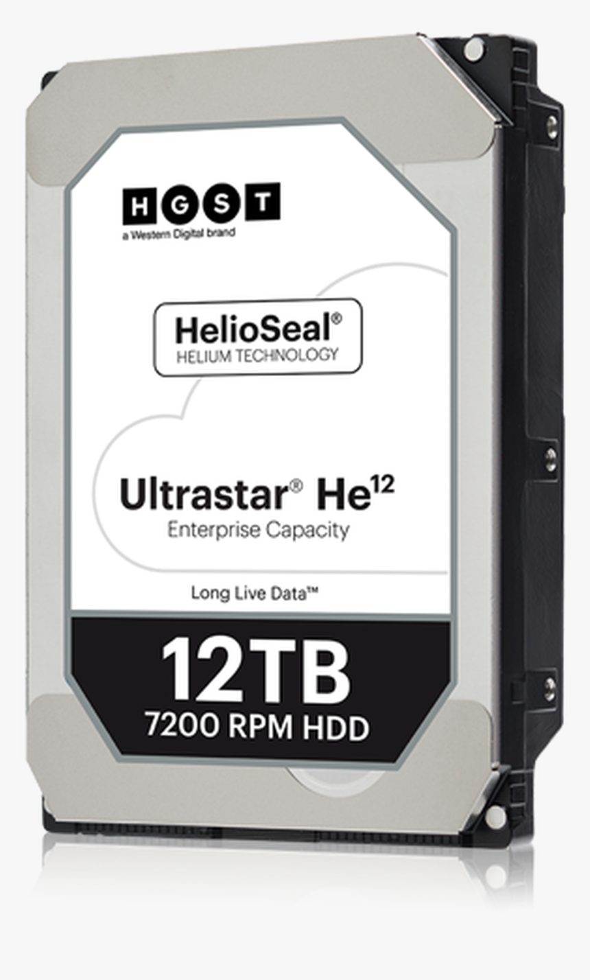 Hgst Ultrastar He12 Huh721212ale601 12tb, HD Png Download, Free Download