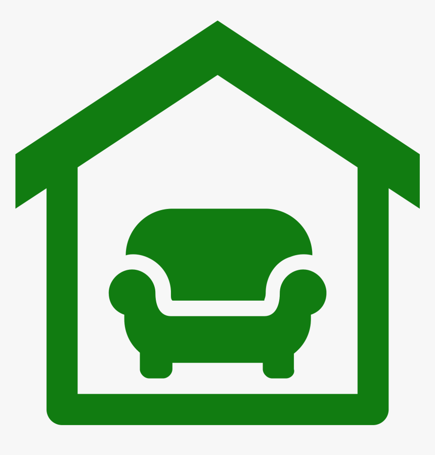 Image Download Bank Vector Interior - Interior And Exterior Icon, HD Png Download, Free Download