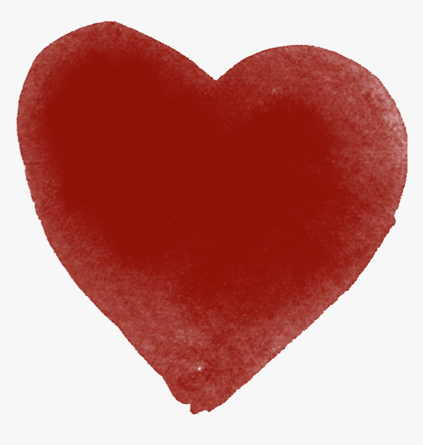 Brush Heart Png, Transparent Png, Free Download