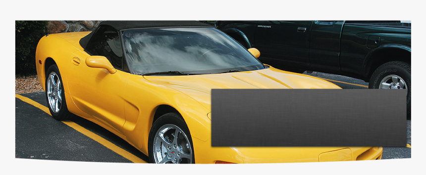 Luxurious Yellow Sports Car With Convertible Top Cover - Supercar, HD Png Download, Free Download