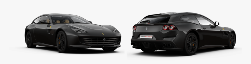 Ferrari Gtc4lusso Blue Abu Dhabi, HD Png Download, Free Download