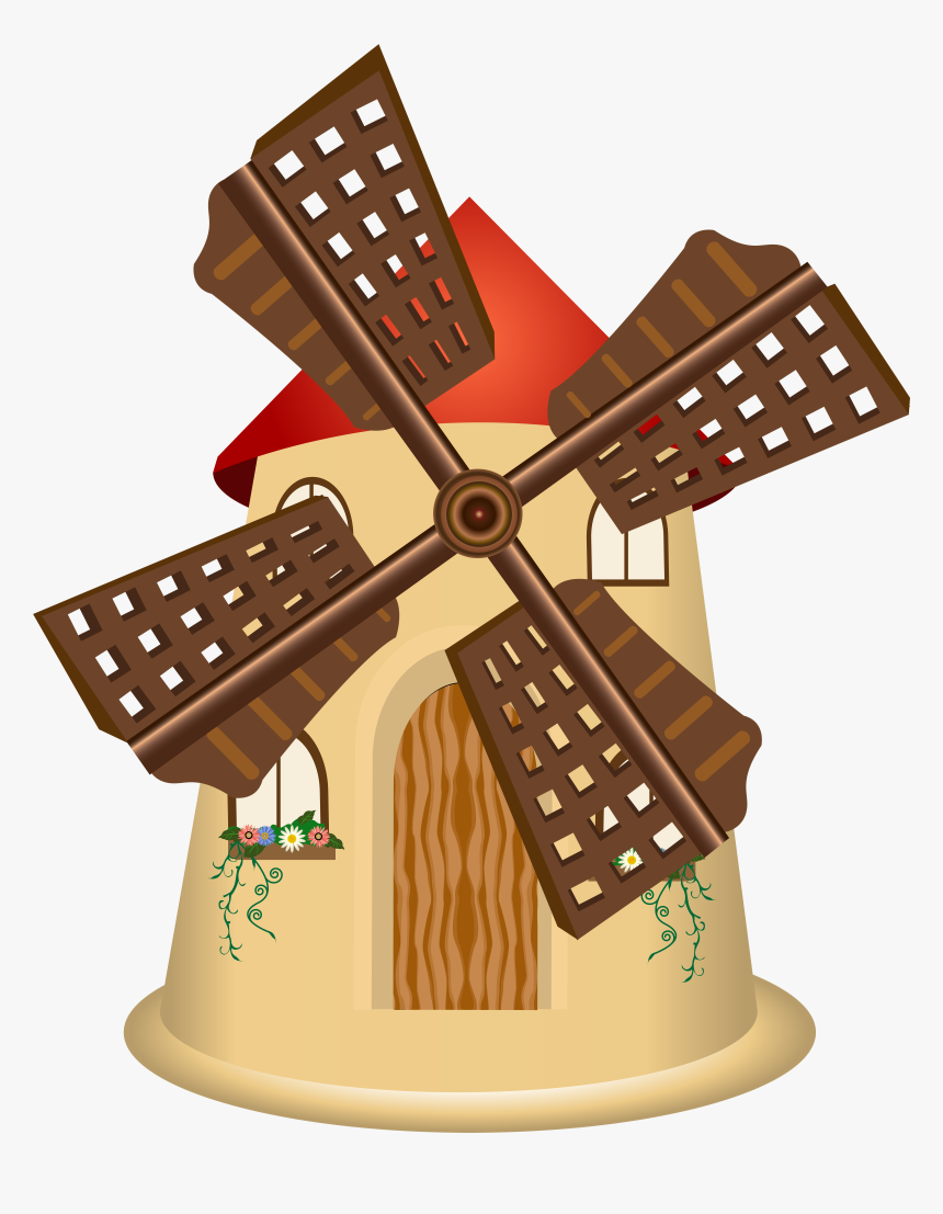 Windmill Png Clip Art, Transparent Png, Free Download