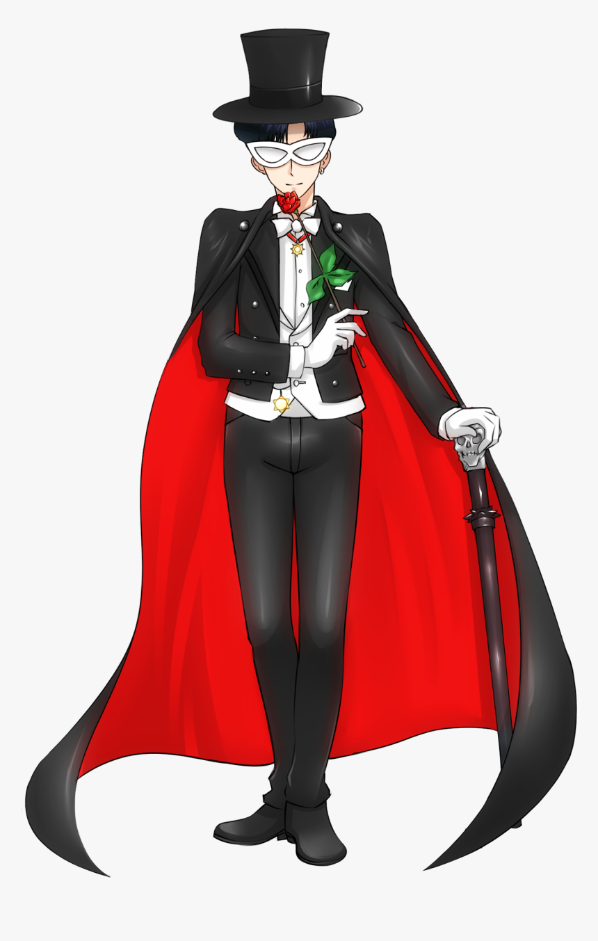 Tuxedo Mask Sailor Moon Sailor Mars Sailor Jupiter - Tuxedo Mask, HD Png Download, Free Download