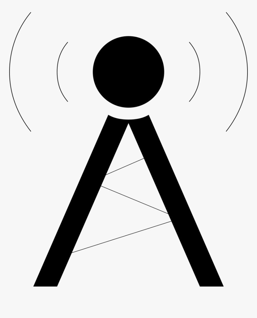 Radio Tower - Circle, HD Png Download, Free Download