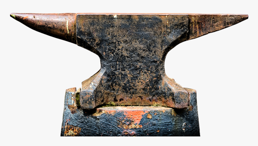 Anvil, Blacksmith, Forge, Hammer, Middle Ages, Embers - Yunque Herrero, HD Png Download, Free Download