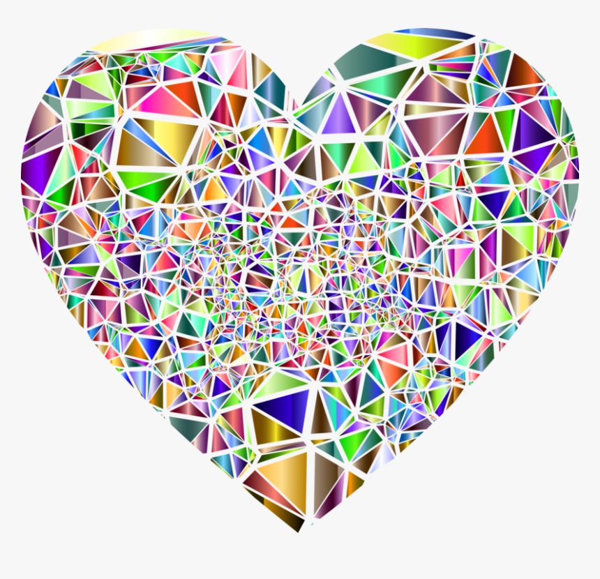 Heart,triangle,symmetry - Portable Network Graphics, HD Png Download, Free Download