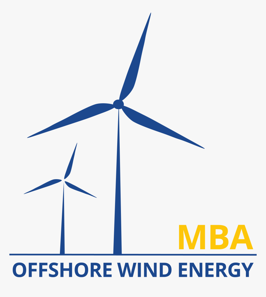 The Mba Logo For Offshore Wind Energy Mba - Offshore Wind Turbine Logo, HD Png Download, Free Download